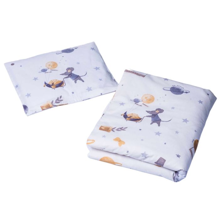 Gultas veļa bērniem 135x100 "The Starlight Mouse" 
