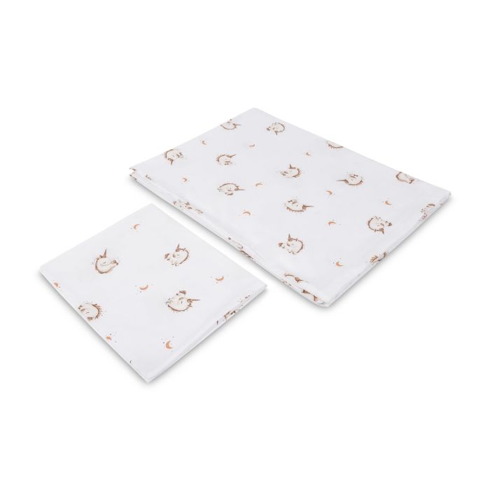 Gultas veļa bērniem 135x100 "Unicorn beige"