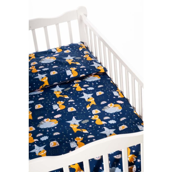 Bērnu gultas veļa  135x100 "Fox"  