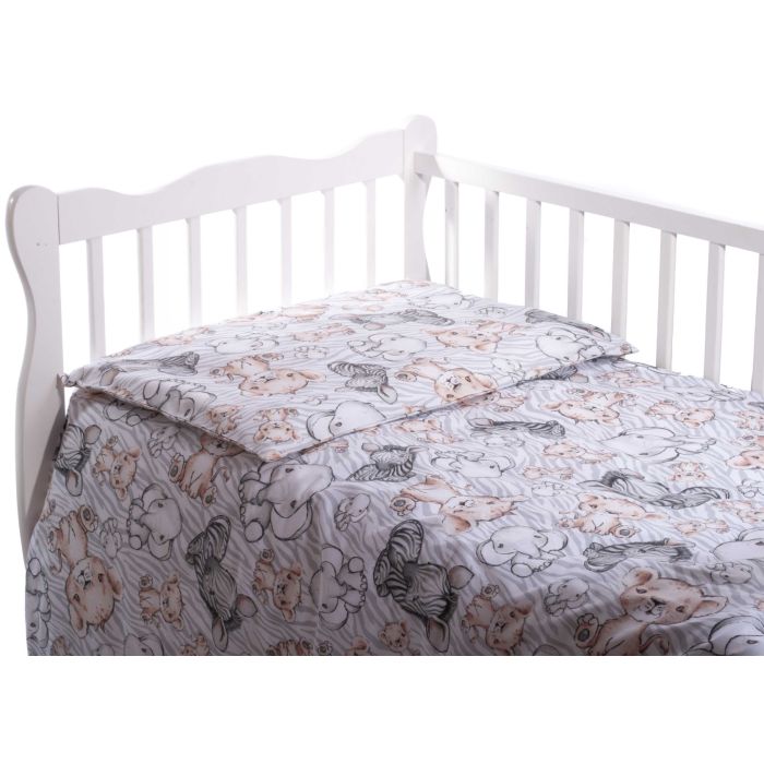 Pārvalku komplekts 135x100 "Lion" balts