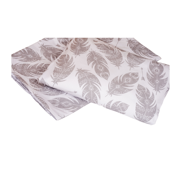 Gultas veļa bērniem 135x100 "Classic Feathers"   