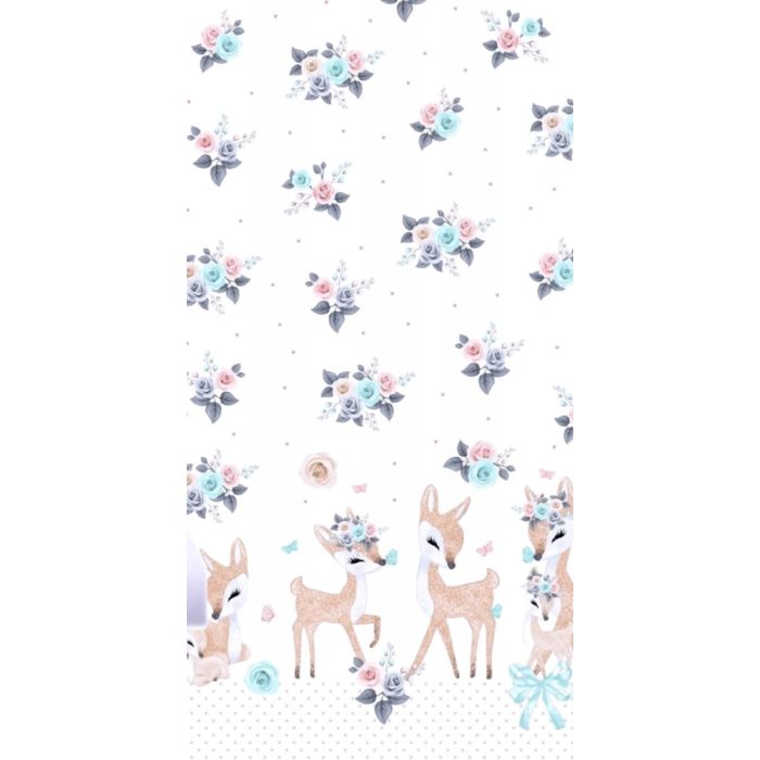 Patalynė kūdikiams 135x100 "BEMBI" balta 