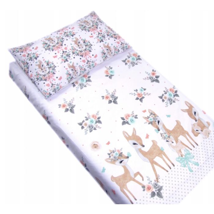 Bērnu gultas veļa šūpulim 80x70cm "Bembi"