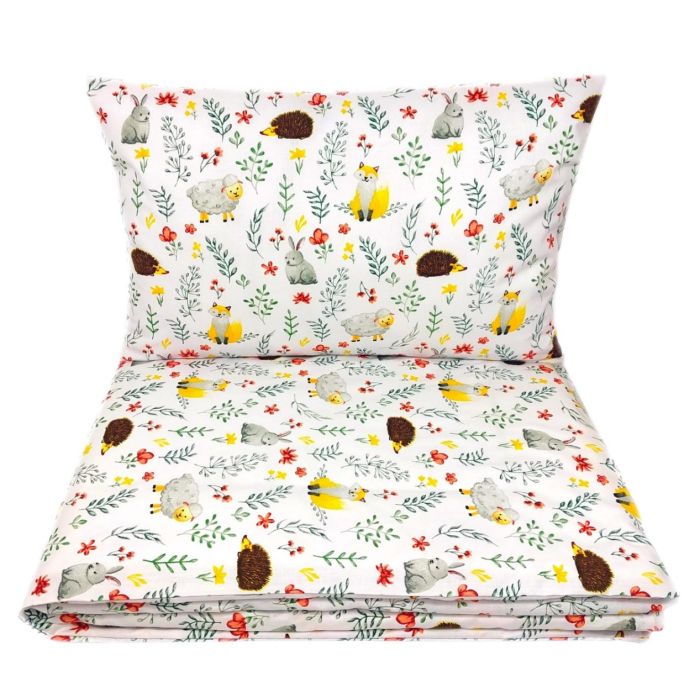  Gultas veļa komplekts šūpulim  80x70cm  "Sheep&Friends" 