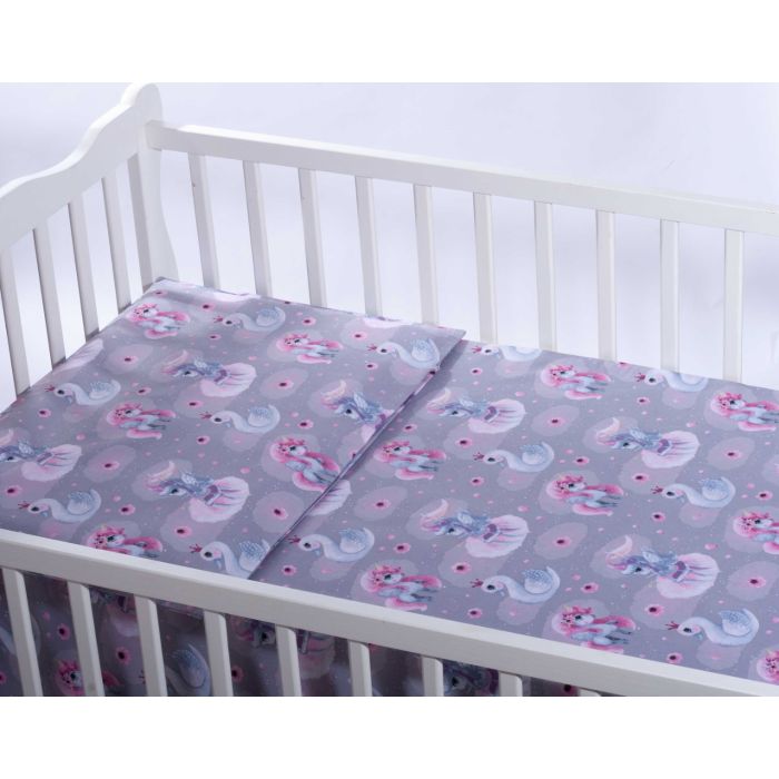 Bērnu gultas veļa 135x100 "Lovely" 