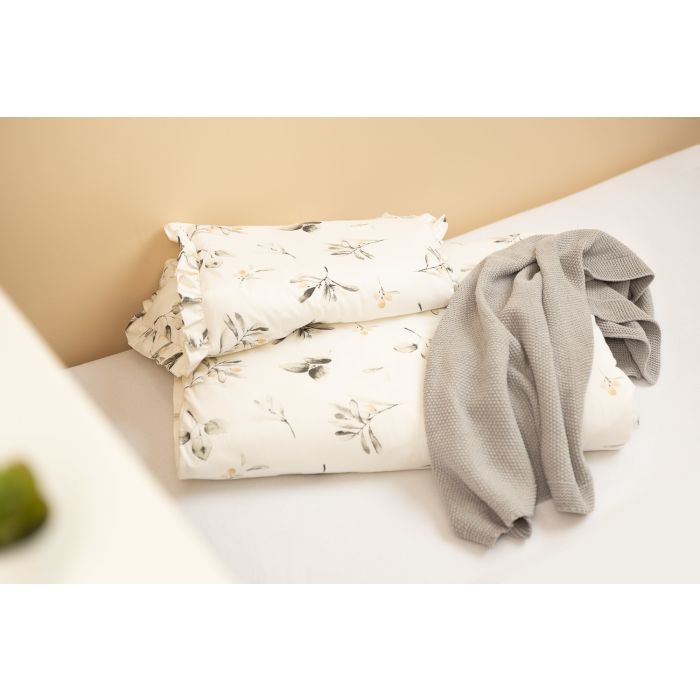 Gultas veļa bērniem 135x100 "Olive" ar krokām