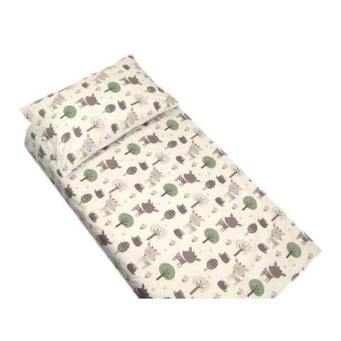 Gultas veļa bērniem 135x100 "Rudolf beige" 