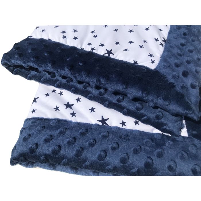 Mėlynas pledukas vaikui