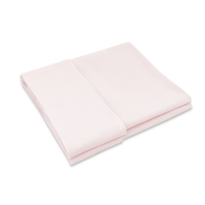 Kokvilnas bērnu sega "Interlock pink" 100x75cm 