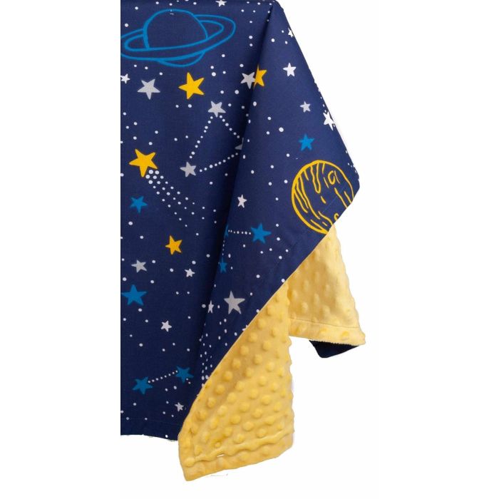 Bērnu pleds "Universe" 100x75cm  dzeltens