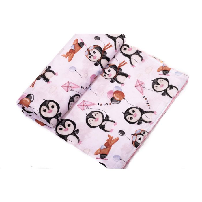 Bērnu pleds 100x75cm "Skipper" rozā