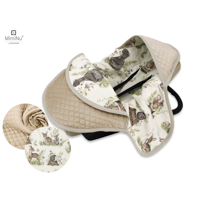 Pledas vokelis automobilinei kėdutei "Calm forest"