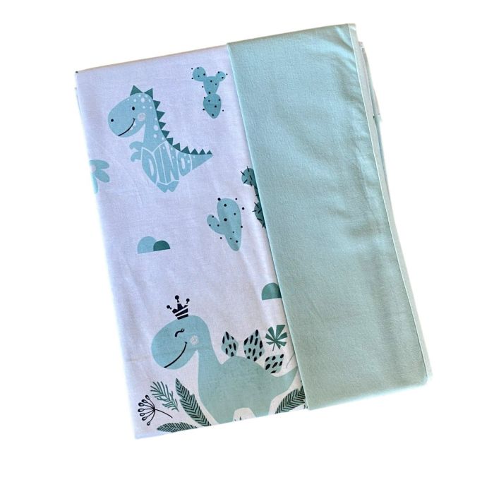 Medvilninis pledas kūdikiui "Dino" 100x75cm internetu geresne kaina