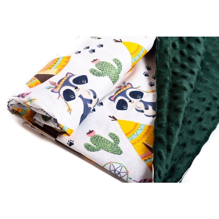 Bērnu pleds 100x75cm "Indiana" zaļš 