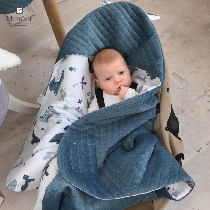 Autokrēsliņa guļammaiss "Dino"