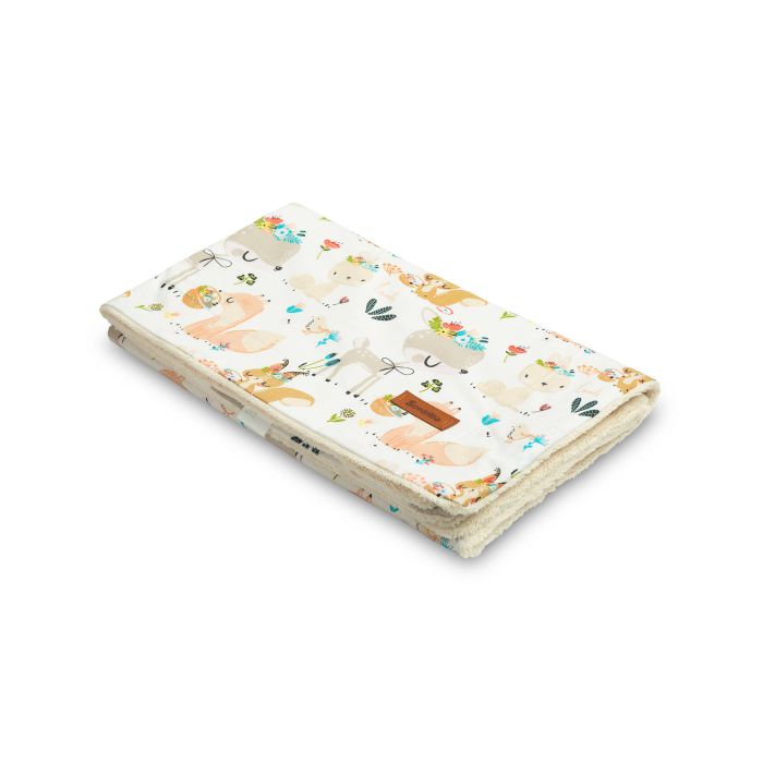 Bērnu pleds "SIlky" 100x80 cm with Best friend