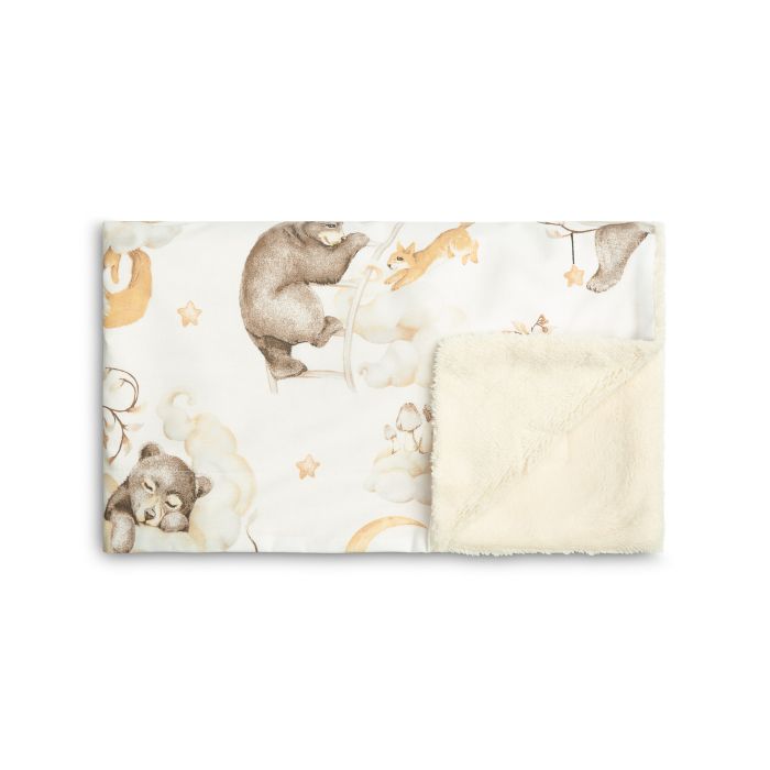 Bērnu pleds "SIlky" 100x80 cm with Cosy clouds