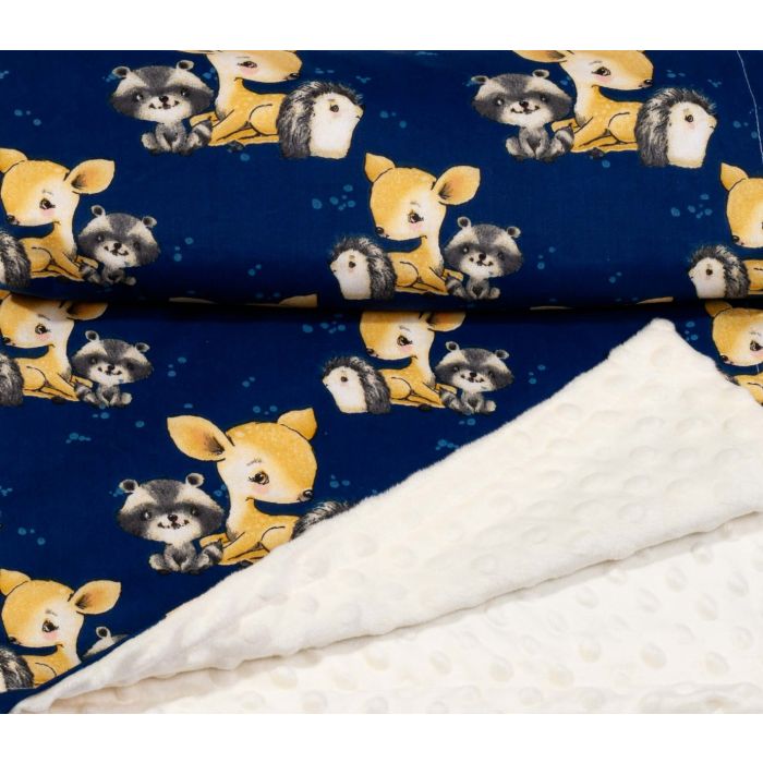 Bērnu pleds 100x75cm "Family time" bēšs 