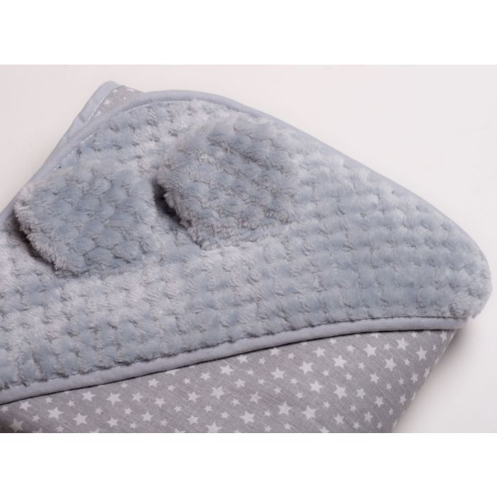 Autosēdeklīša guļammaiss "Milky way" 80x80 cm pelēks