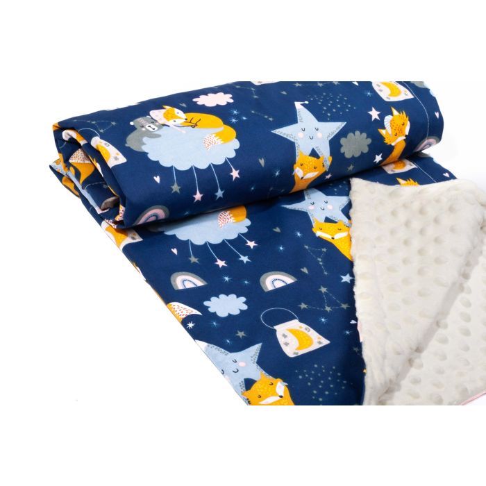 Bērnu pleds 100x75cm "Fox"  bēšs