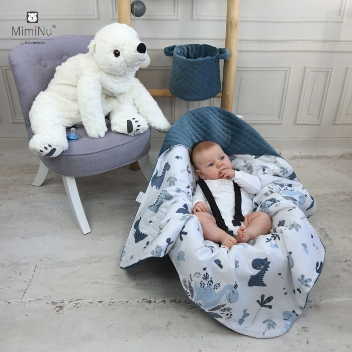 Autokrēsliņa guļammaiss "Dino"