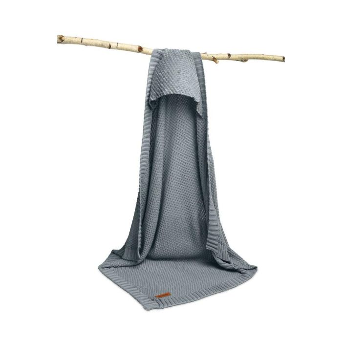 Megztas bambukinis pledukas kūdikiui 