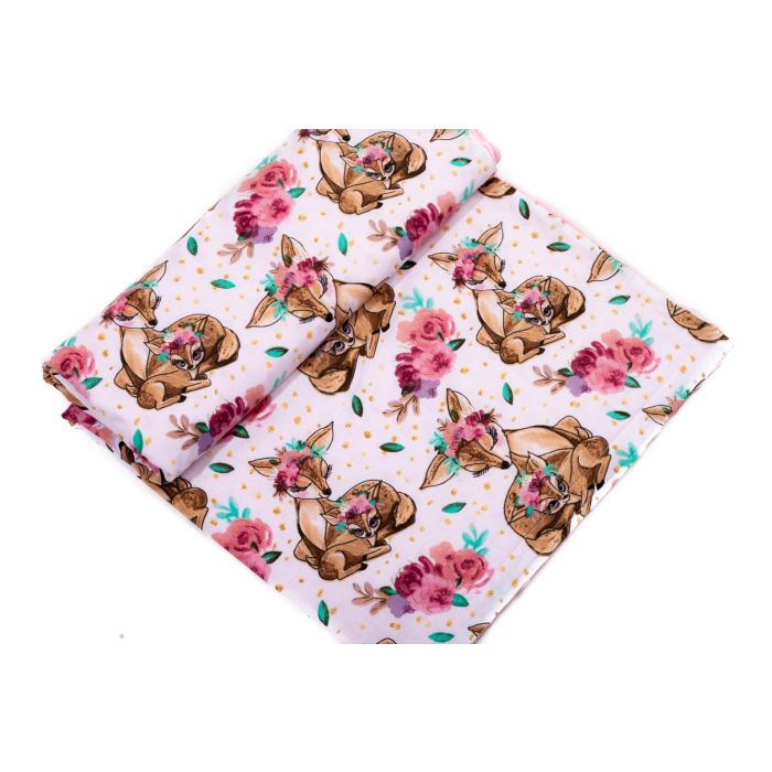 Bērnu pleds 100x75cm "Lady mama" rozā