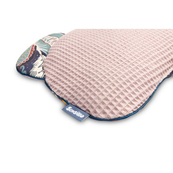 Komplekts "Flowers" pleds 56x76 cm un spilvens 30x35 cm 