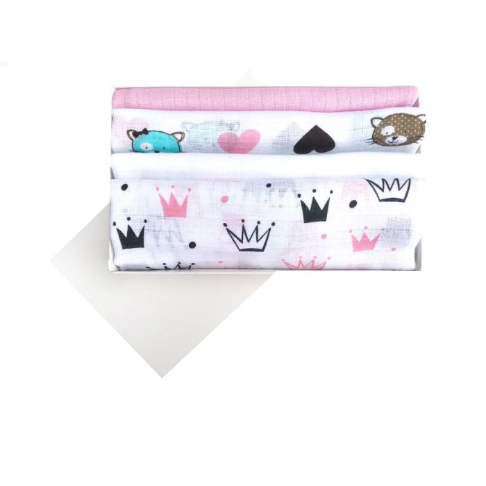 Kokvilnas autiņu komplekts "Royal"