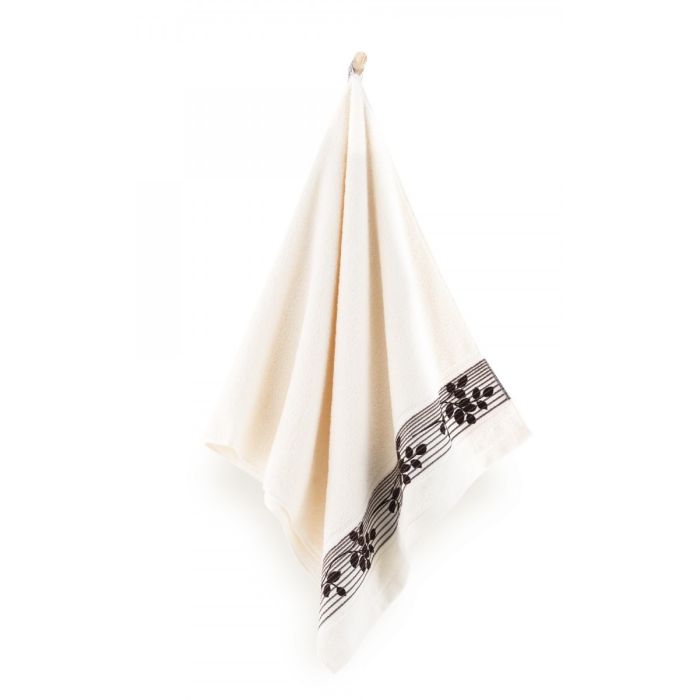 Dvielis (Ēģiptes kokvilnas) "Music" 140x70cm bēšs