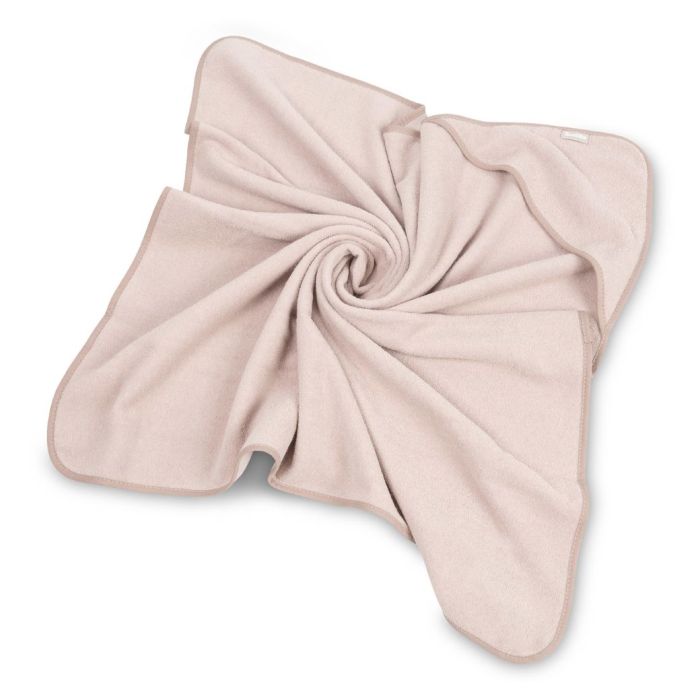Dvielis ar kapuci "Blank" 100x100cm dusty pink