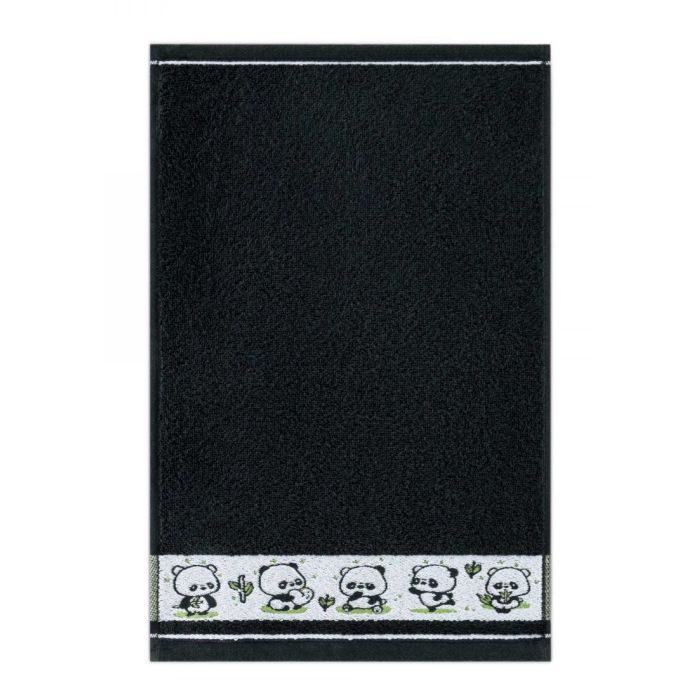 Dvielis bērniem (Ēģiptes kokvilnas) "Panda black"