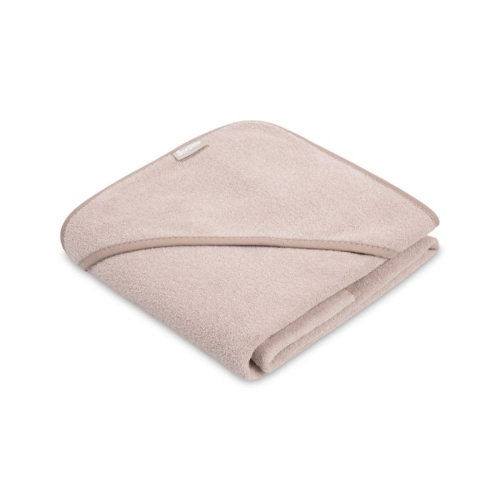 Dvielis ar kapuci "Blank" 100x100cm  dusty pink