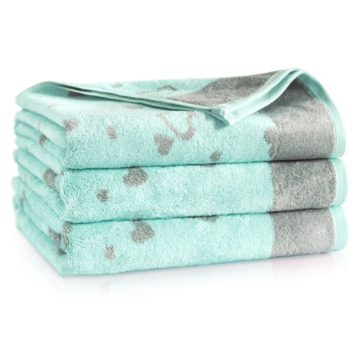 Dvielis (Ēģiptes kokvilnas) "Gabi" piparmētru krāsa