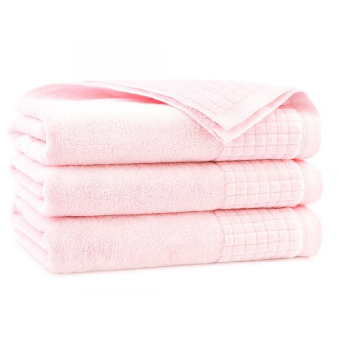 Dvielis (Ēģiptes kokvilnas) "Ischia" 140x70cm rozā