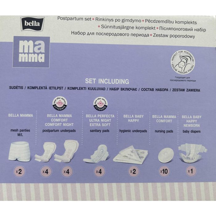 Pēcdzemdību komplekts "Bella mamma"