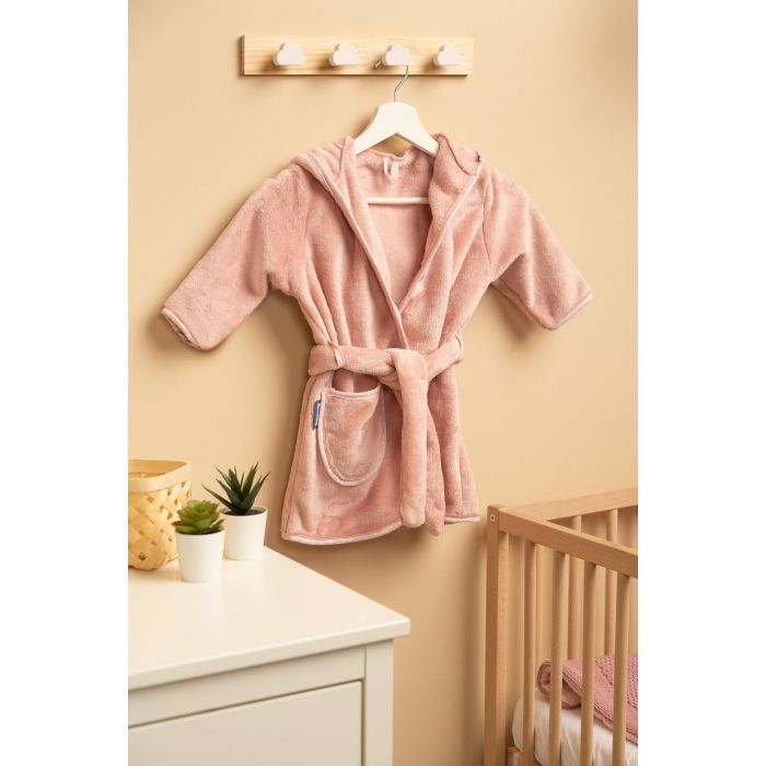 Bernu halāts "Bear pale pink" 