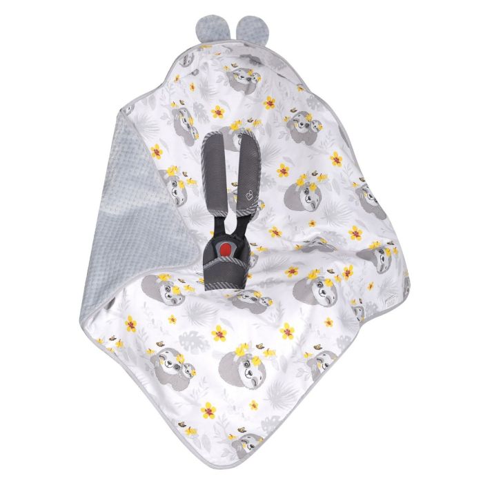 Autokrēsliņa guļammaiss "Dreamer" 80x80 cm pelēks