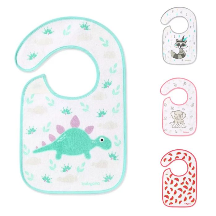 Ūdensizturīgs frotē priekšauts mazulim no 6 mēnešiem 1gab