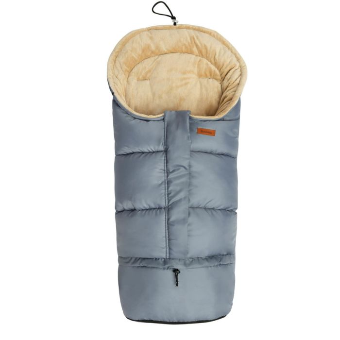 Šiltas miegmaišis - vokelis vežimėliui  "Combi" Graphite/Beige. Pristatymas visoje Lietuvoje 1-2 darbo dienos. 