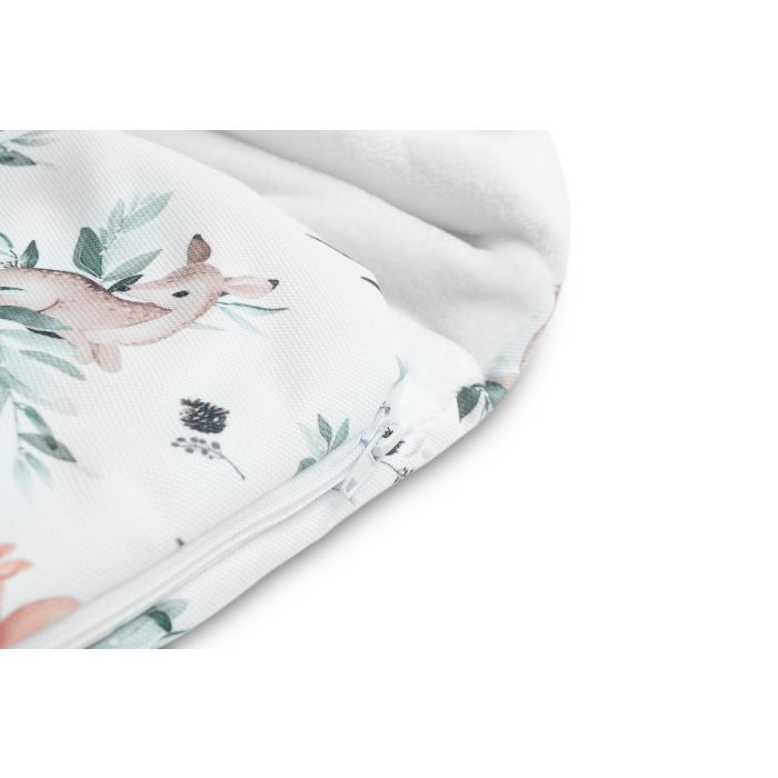 Guļammaiss autokrēsliņam, ratiem "Vintage" 43x80 cm Winter White