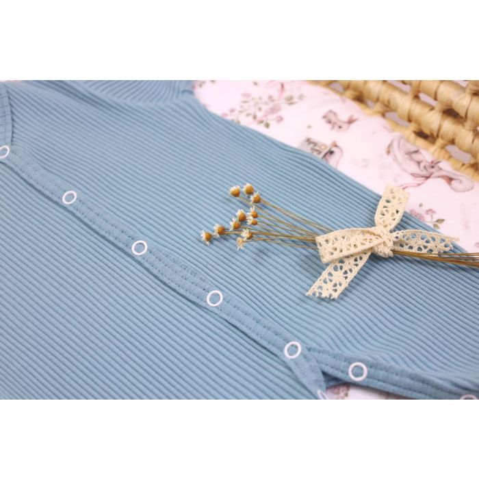 Zīdaiņu rāpulītis ar piedurknēm  "Lined lux" iceberg