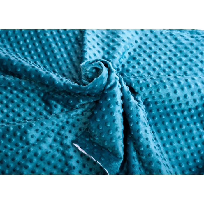 Bērnu pleds "Flowers" 100x75cm  smaragda krāsā