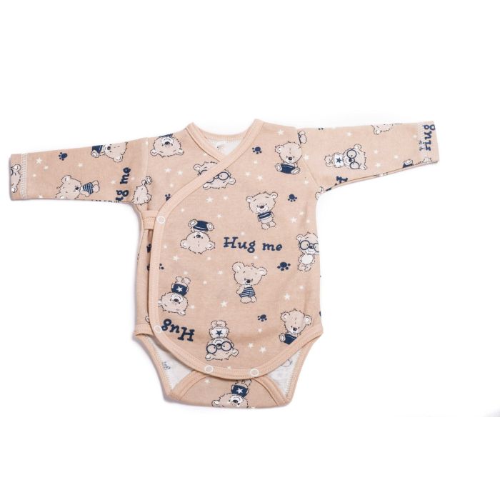 Bērnu komplektiņš no 2 daļam "Hug me" bēšs