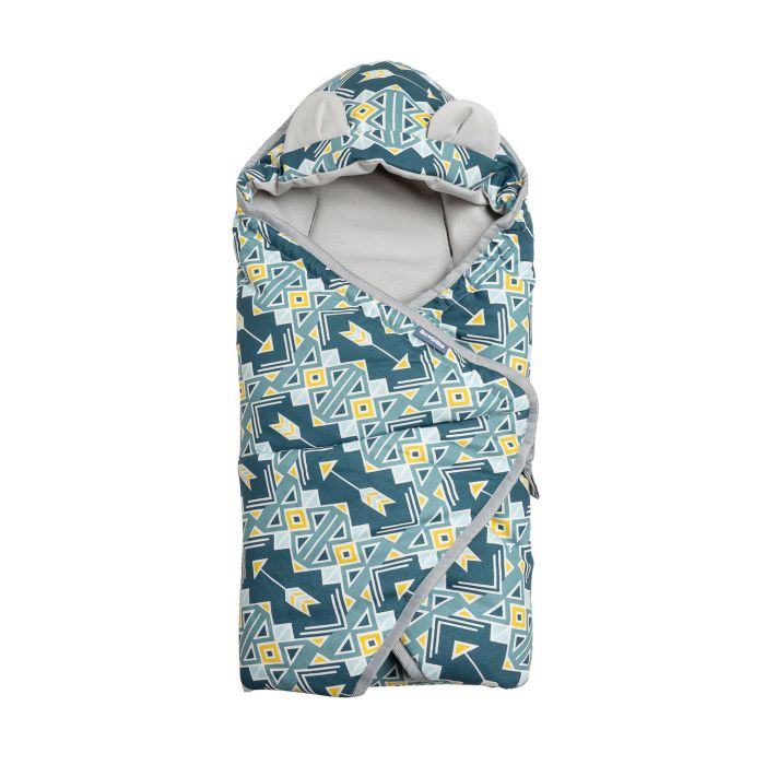 Autosēdeklīša guļammaiss "Velvet ornament" 90x90 cm 