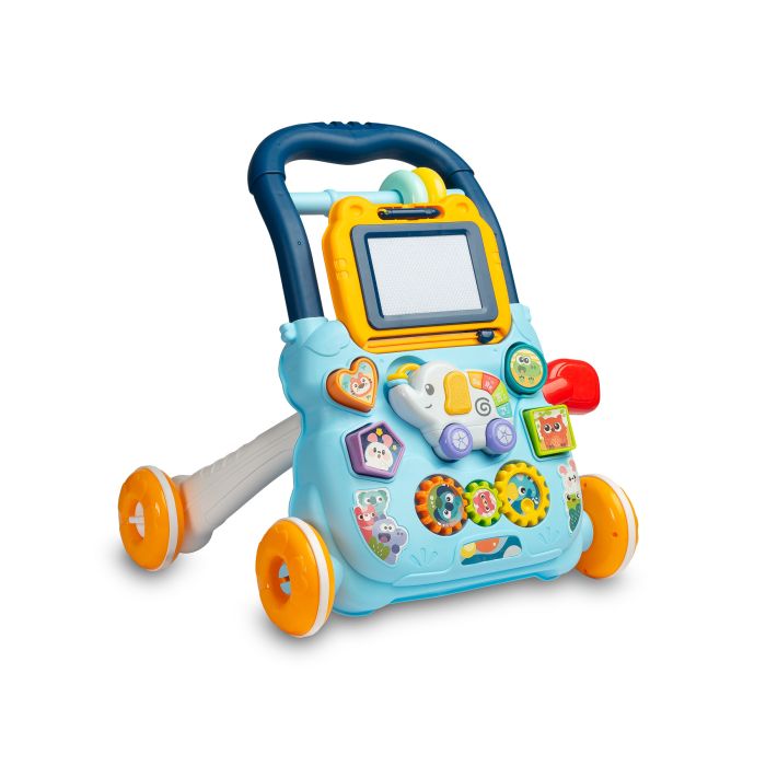 Stumjamais Interaktīvais staigulis "ZOO BLUE"