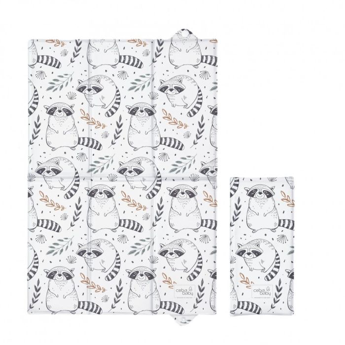 Neperšlampamas vystymo paklotas kūdikiui "Racoon" 60x40 