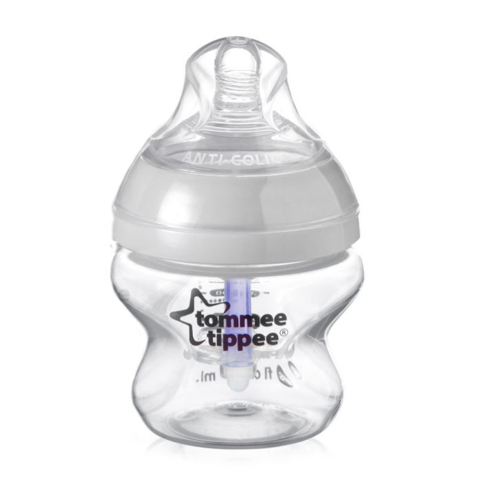 Mazuļa pudelīte "Tommee Tippee" ar knupīti Anti-Colic 0m+ 150ml 2gb.
