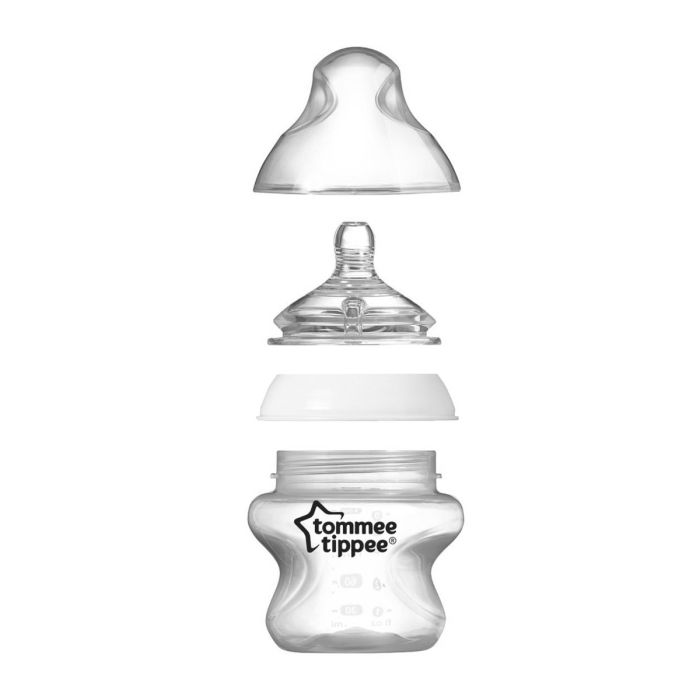 Mazuļa pudelītes "Tommee Tippee" ar knupīti 0m+ 260ml 2 gb.