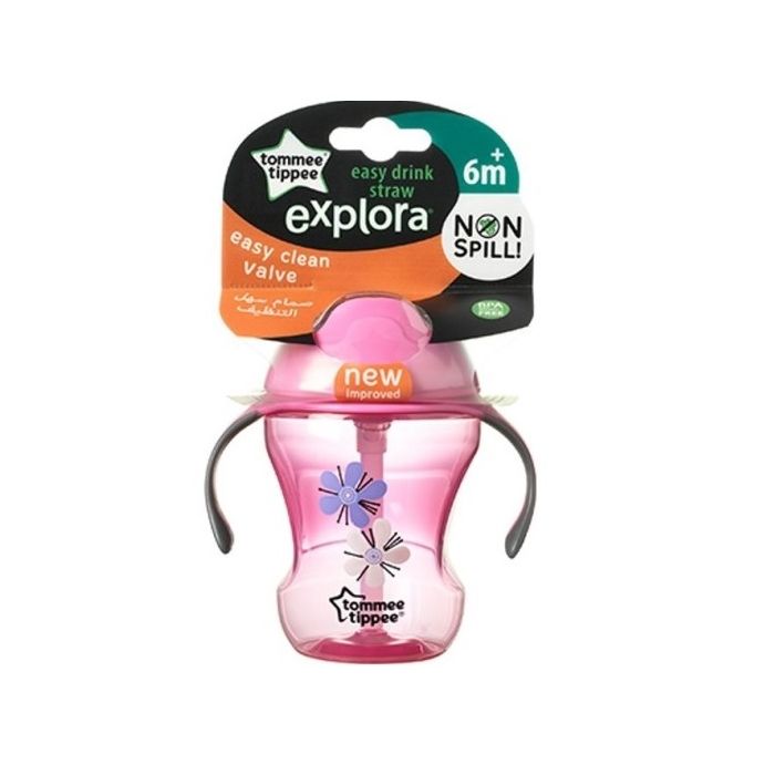 TOMMEE TIPPEE thermos krūzīte 6m+ Explora Flowers 230 ml